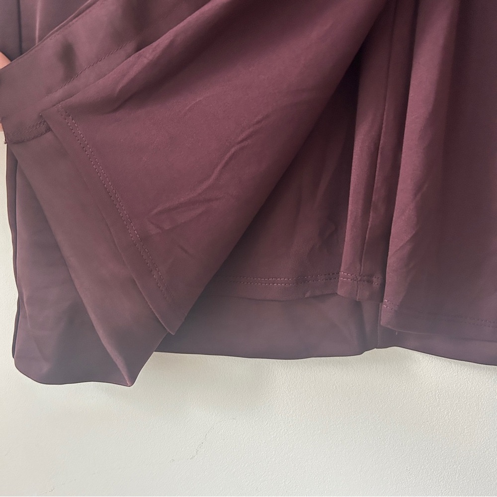 The ASTR the Label Gwyneria dress in colour Eggplant - Picture 5 of 7